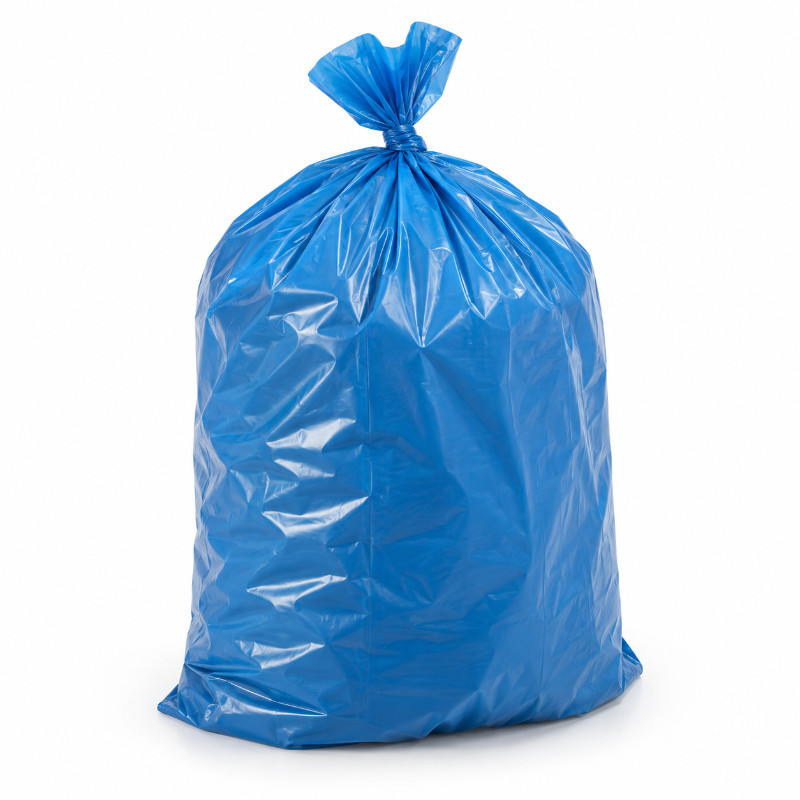Afvalzakken 120 liter blauw - 200 stuks
