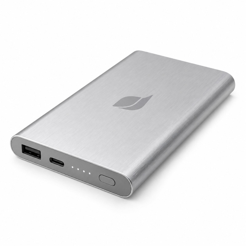 Aluminium powerbank met logo