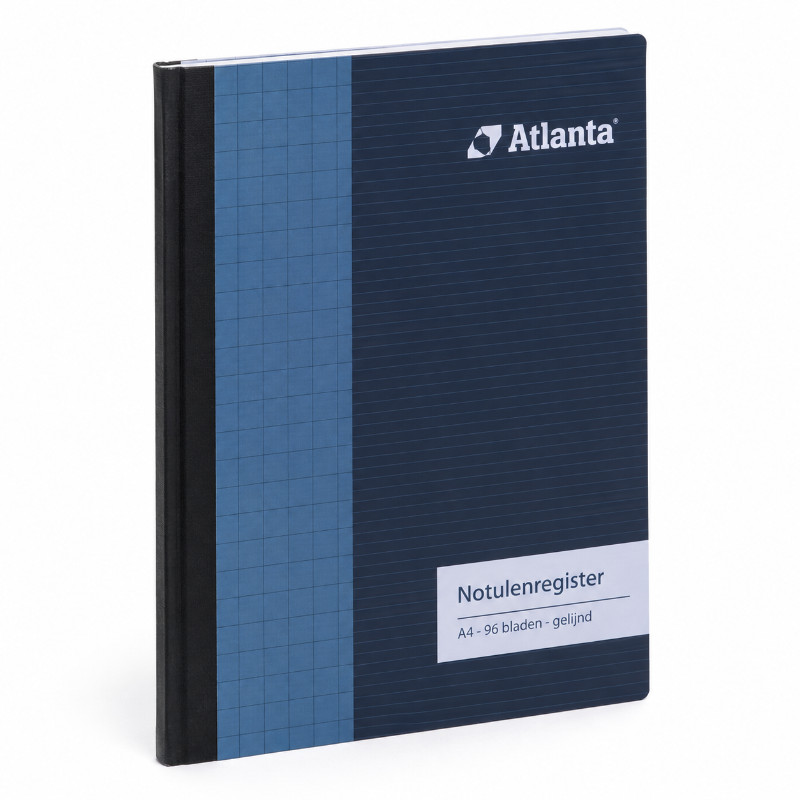 Atlanta notulenregister A4 gelijnd - 96 bladen