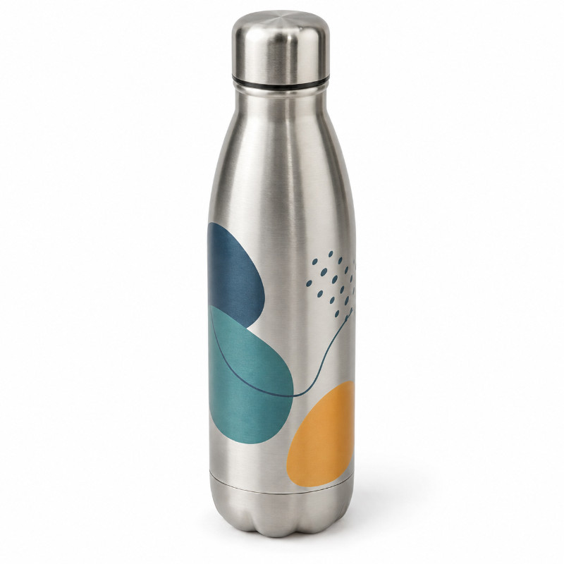 Bedrukte RVS drinkfles 500 ml - 50 stuks