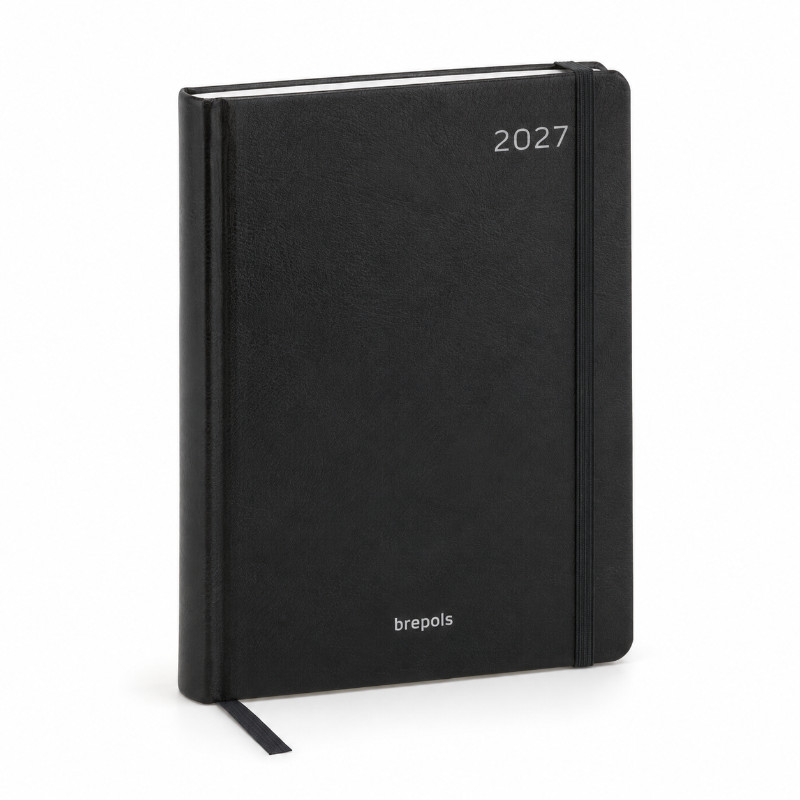 Brepols Palermo weekagenda 2027 zwart