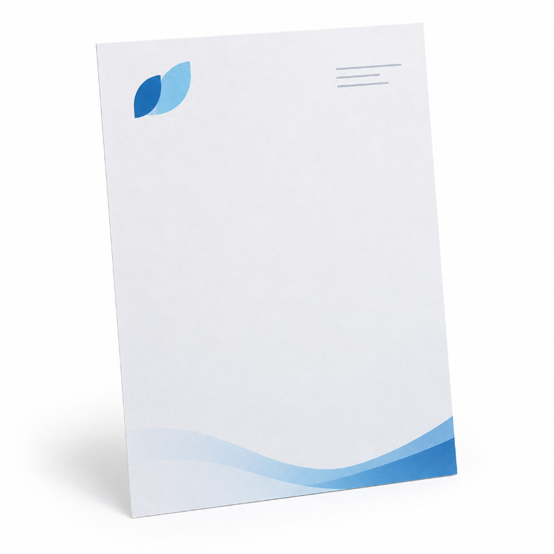 Briefpapier A4 met logo - 1.000 stuks