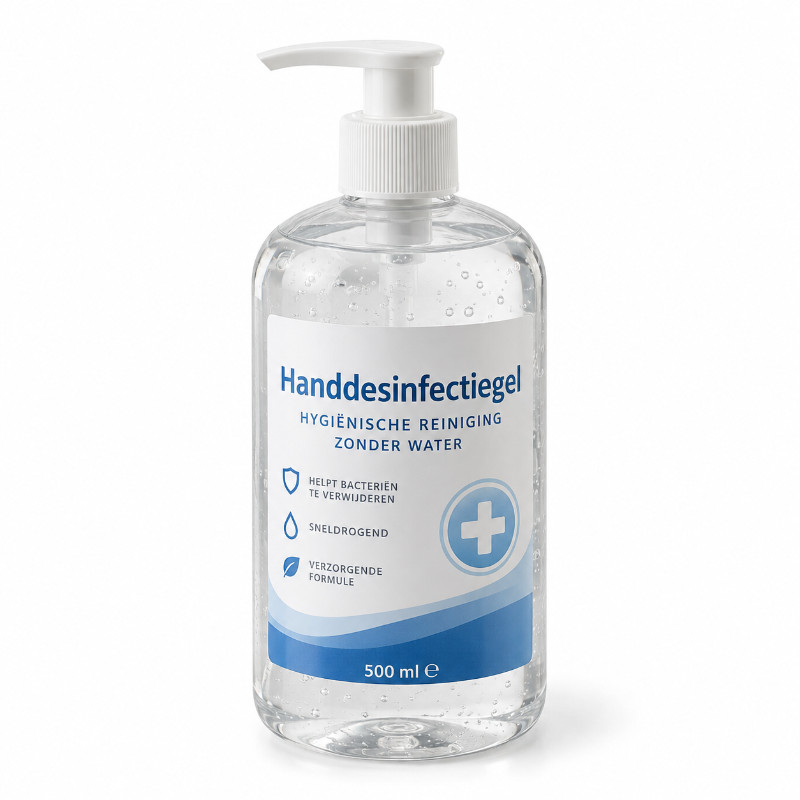 Handdesinfectiegel 500 ml - 6 stuks