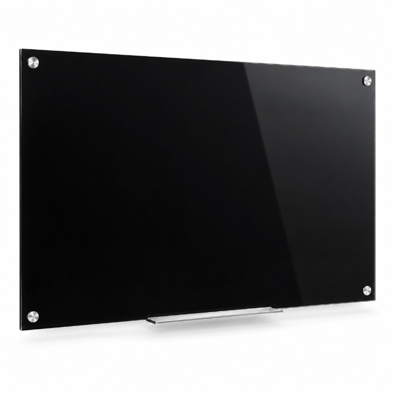 Legamaster glasbord 90x60 cm zwart