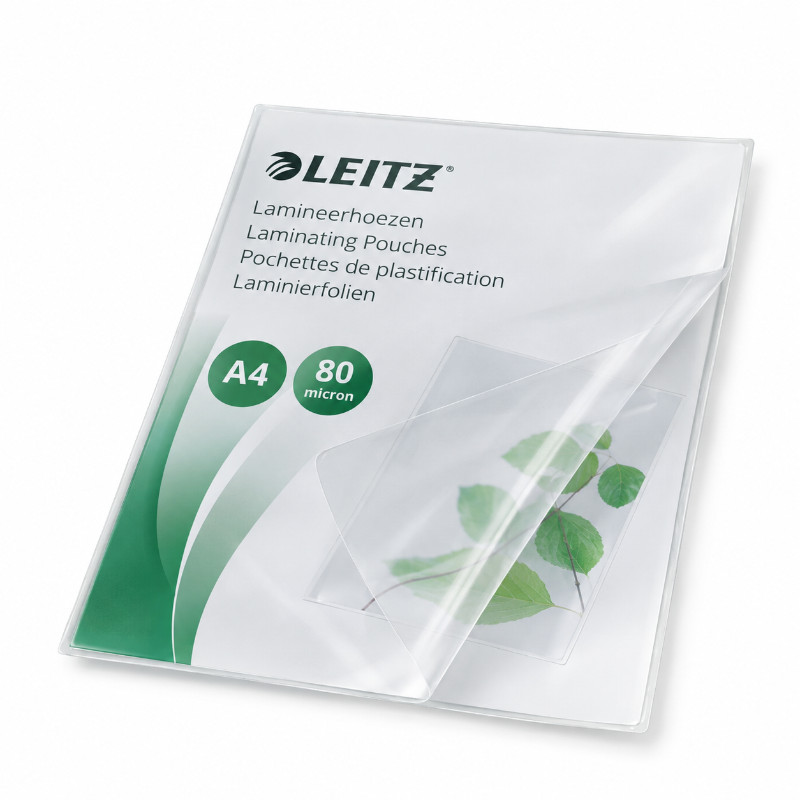 Leitz lamineerhoezen A4 80 micron - 100 stuks