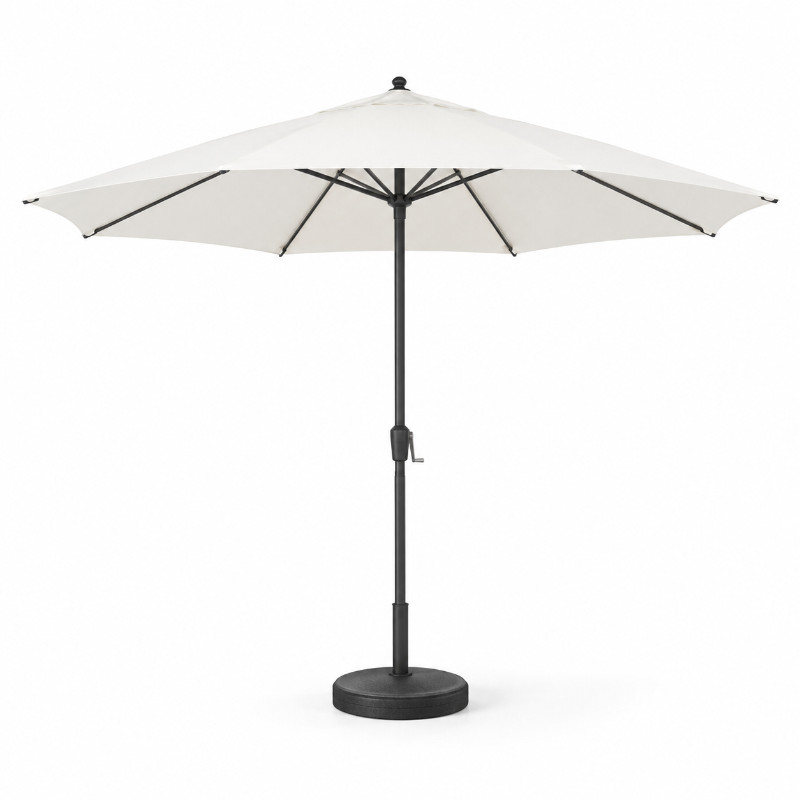 Marktparasol 300 cm wit