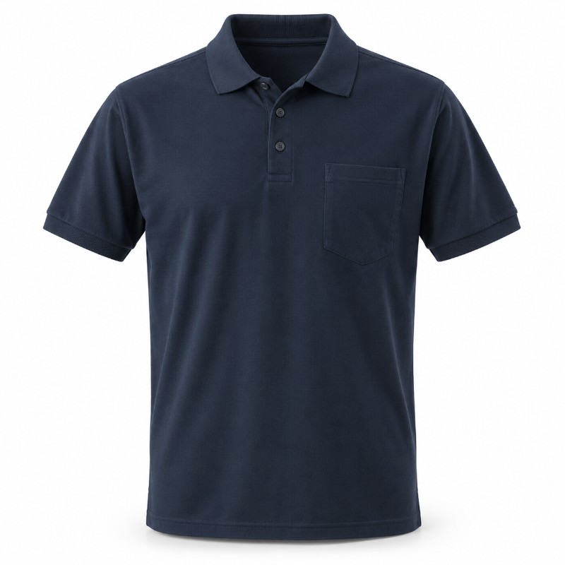 Mascot poloshirt met borstzak - 5 stuks