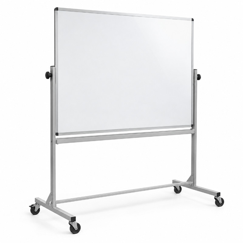 Mobiel dubbelzijdig presentatiebord 120x90 cm