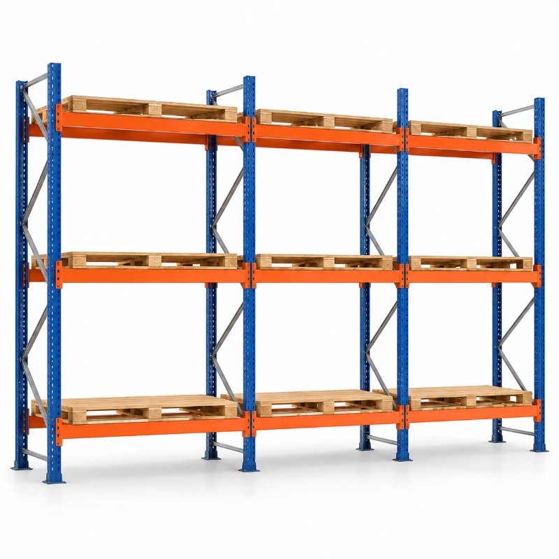 Palletstelling basissectie 3 velden