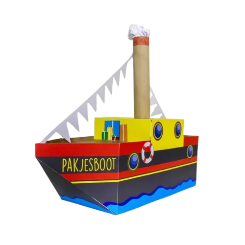 Papieren stoomboot surprise