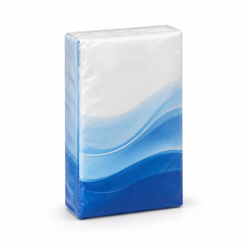 Papieren zakdoekjes 10x10 stuks - 30 pakjes