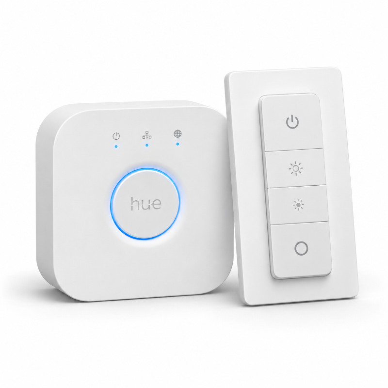 Philips Hue Bridge met dimmerschakelaar