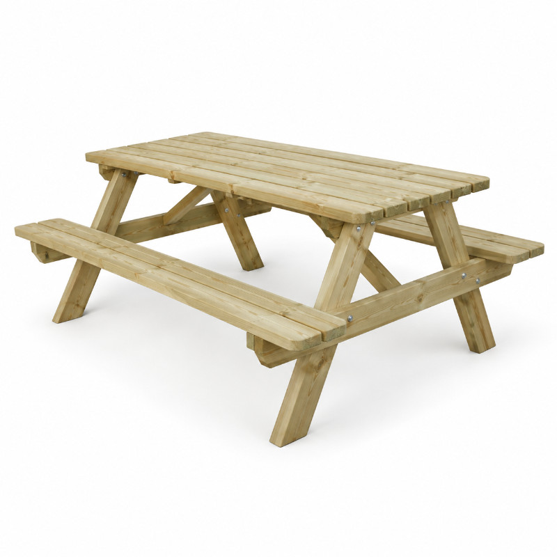 Picknicktafel Bos van naaldhout