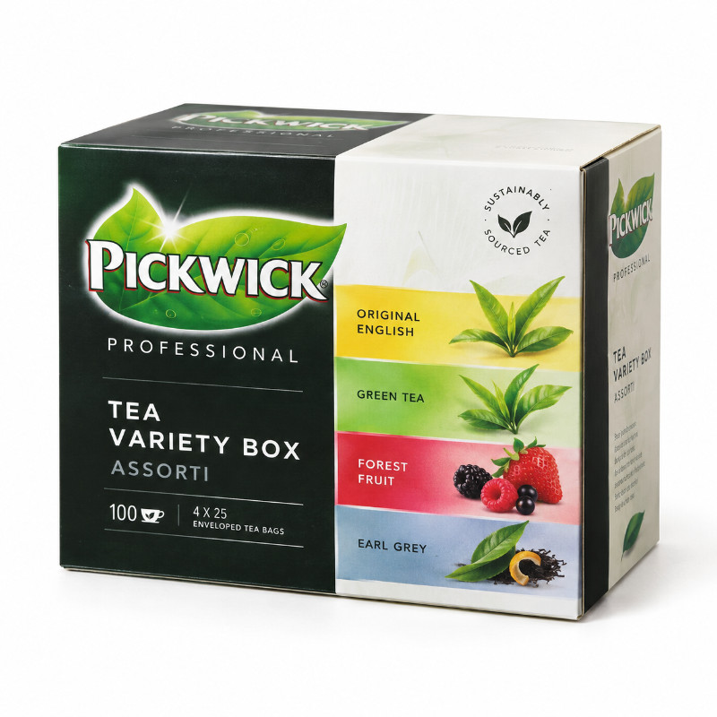 Pickwick Professional theezakjes assorti - 100 stuks
