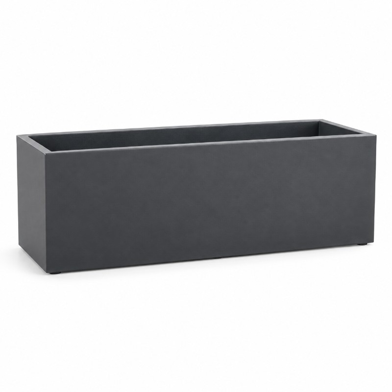 Plantenbak 80x30 cm mat antraciet