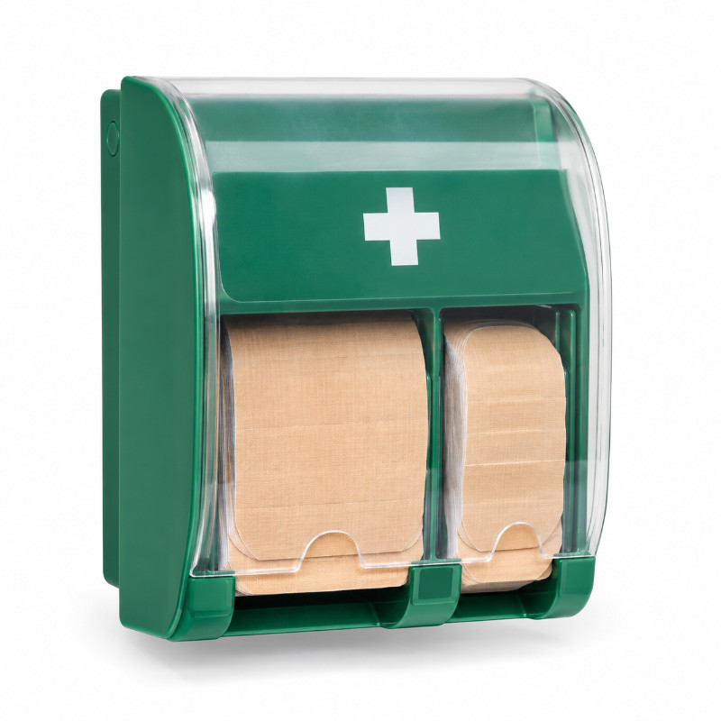 Pleisterdispenser met navulling