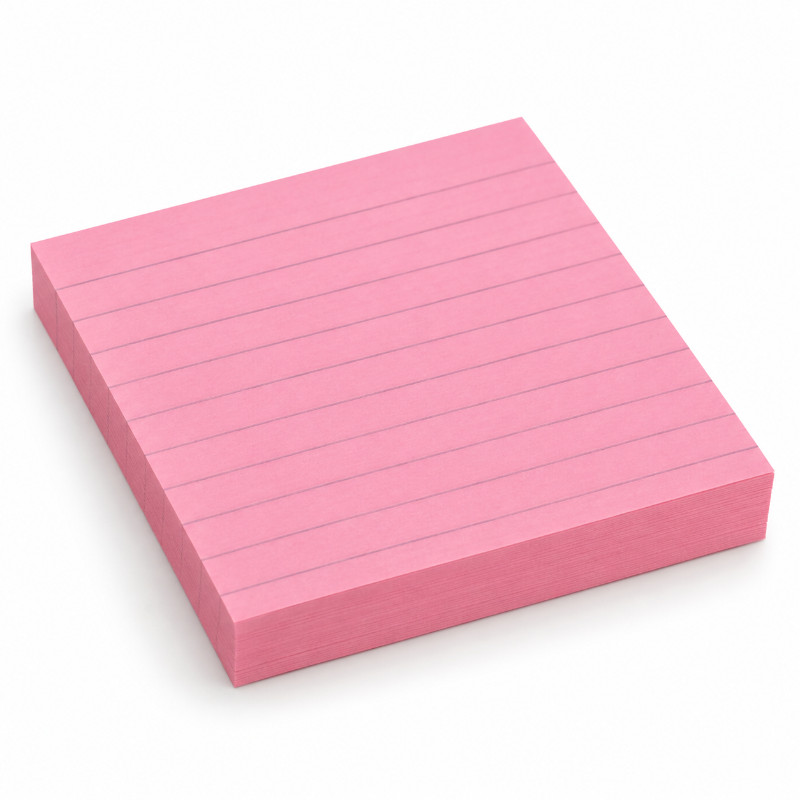 Post-it 655 gelijnd memoblok roze - 6 stuks