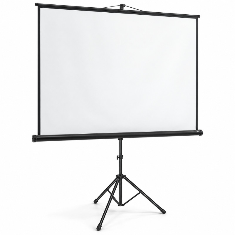 Projectiescherm 200x150 cm op statief