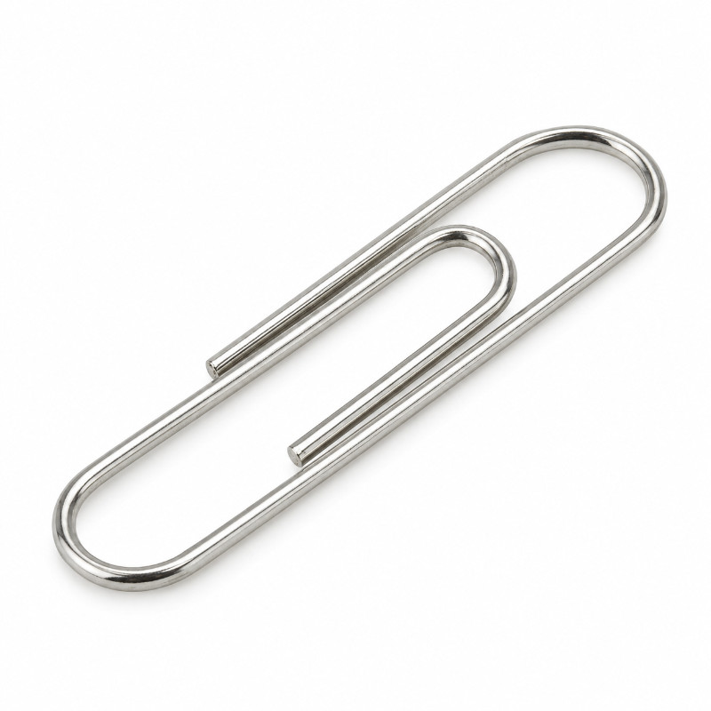Quantore paperclips 32 mm rond - 100 stuks