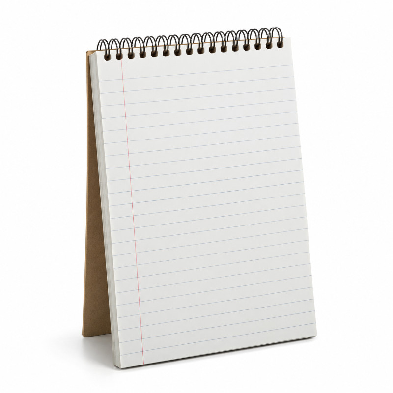 Quantore schrijfblok A5 blanco - 10 stuks