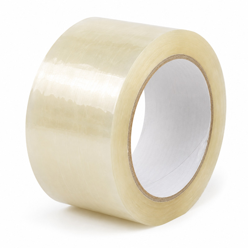 Quantore verpakkingstape 48 mm x 66 m transparant - 6 stuks
