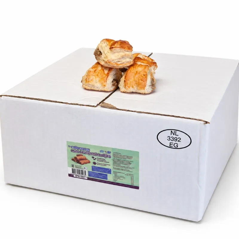 Rotterzwam vegan mini-saucijzenbroodjes, 96 stuks à 35 g