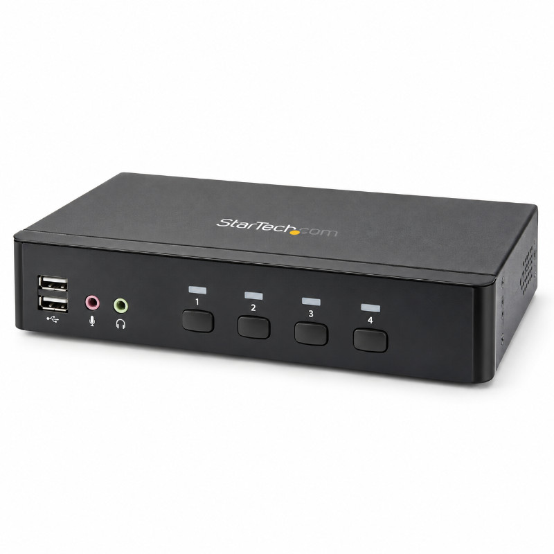 StarTech 4-poort USB KVM-switch met audio