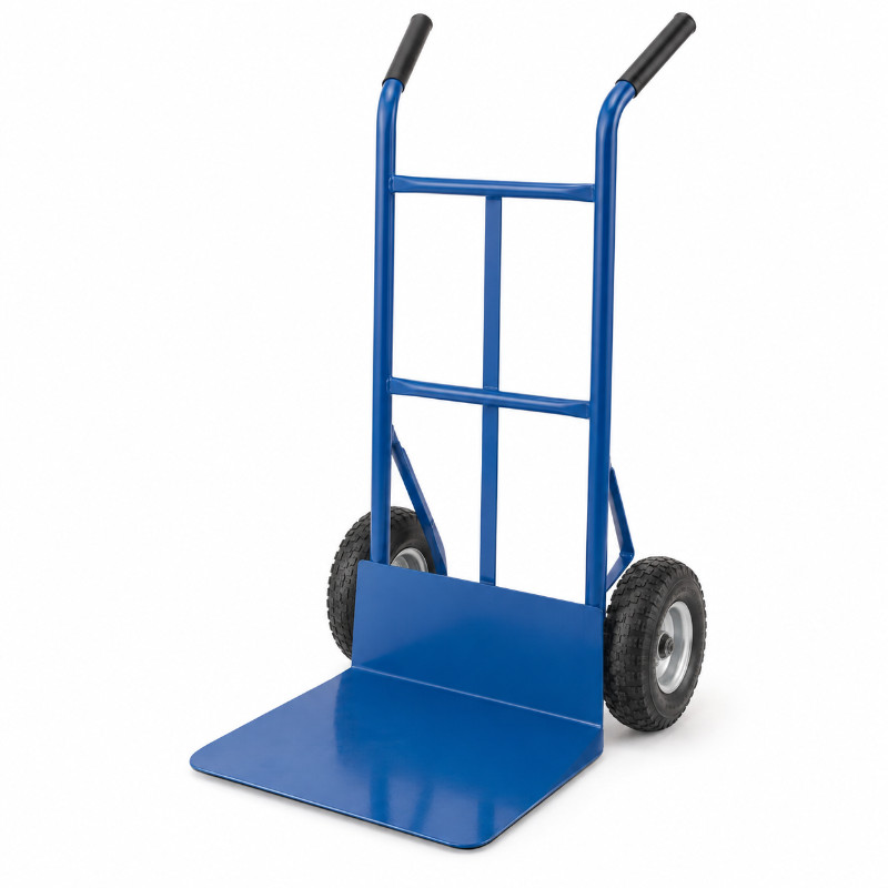 Steekwagen met extra grote schep