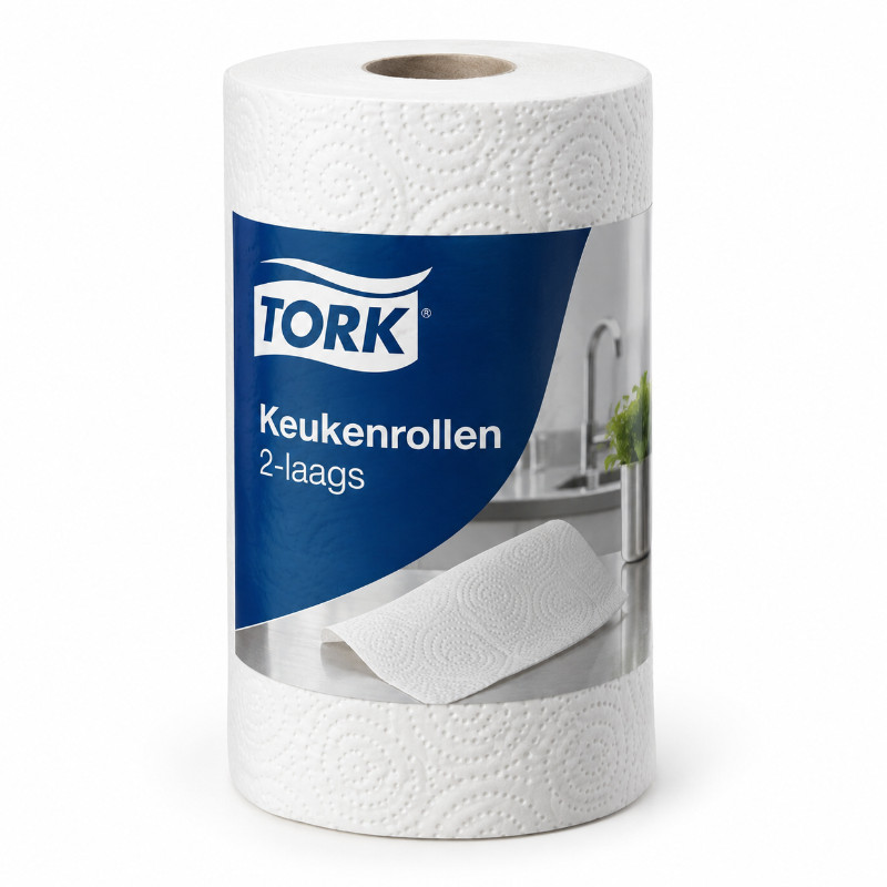Tork keukenrollen 2-laags - 12 rollen
