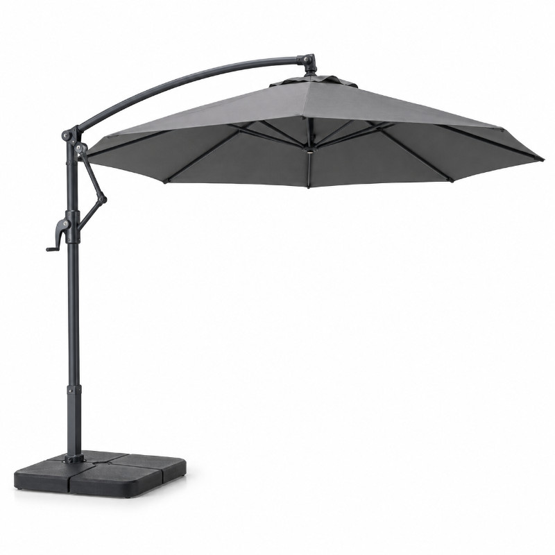 Zweefparasol 300 cm met voet